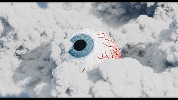 Cosmic Eye in the clouds