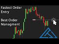 One click trading tool for ninjatrader  ultimate account and order management system