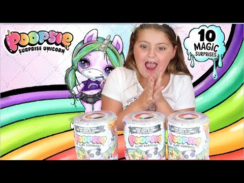 Poopsie Slime Surprise Unicorn Poop includes 10 Magical Surprises
