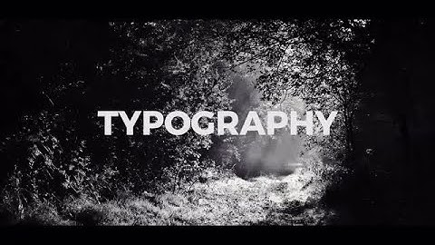 Typography Premiere Pro Templates