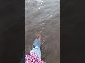 Holding memories🌊🌊 Enjoying waves of 💦 #beats #watersounds #beachvibes #beachday #beachwalk🌿🌊