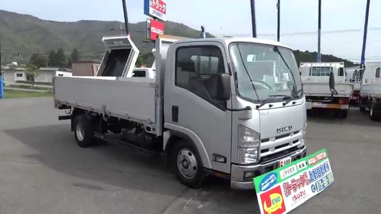 中古トラック 平成24年式 いすゞ エルフ 平ボディ 標準ロング アルミ