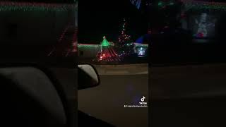 We drove around looking at Christmas lights in the Tri-Cities, Washington area.