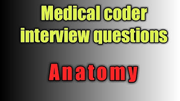 Medical coding CPC exam- Anatomy questions and answers