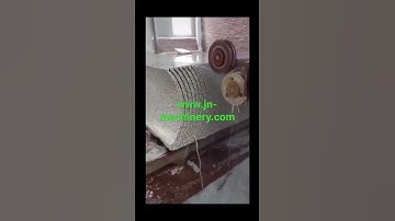 #cncwiresaw #stonecut #wiresawing #curvedslab #cncprofile #architecture #cncstonemachine #homedecor