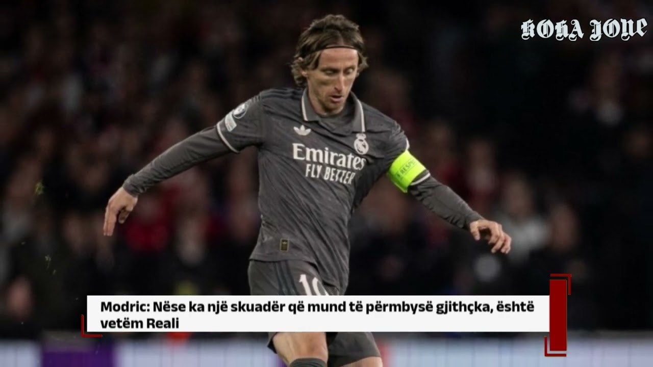 Modric: Nëse ka një skuadër që mund të përmbysë gjithçka, është vetëm Reali