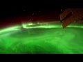 Aurora northern lights international space station