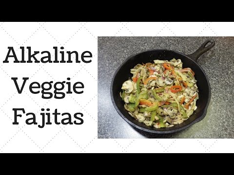 Veggie Fajitas Dr.Sebi Alkaline Electric Recipe