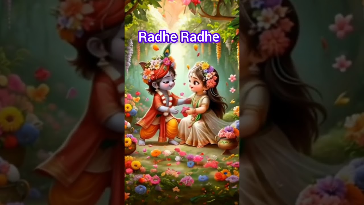Radhe Krishna Beautiful Moments | Bhakti Video 