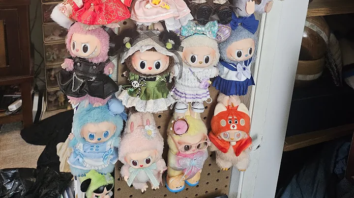 Unboxing Big Into Energy Labubu Vinyl Plush Pendant Mystery Blind Box from Pop Mart