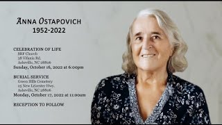 Anna Ostapovich Memorial Slideshow