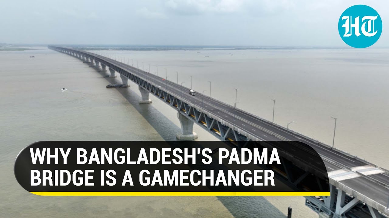 Bangladesh's Padma Bridge to cut KolkataDhaka distance by half; PM
