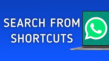 How To Search From Shortcuts On WhatsApp App On PC (New Update)