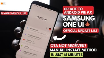 Android Pie 9.0 based Samsung One UI Update for Samsung A8, A7, A6, A9, J6, J7, J8, J4, S3, M10, M20