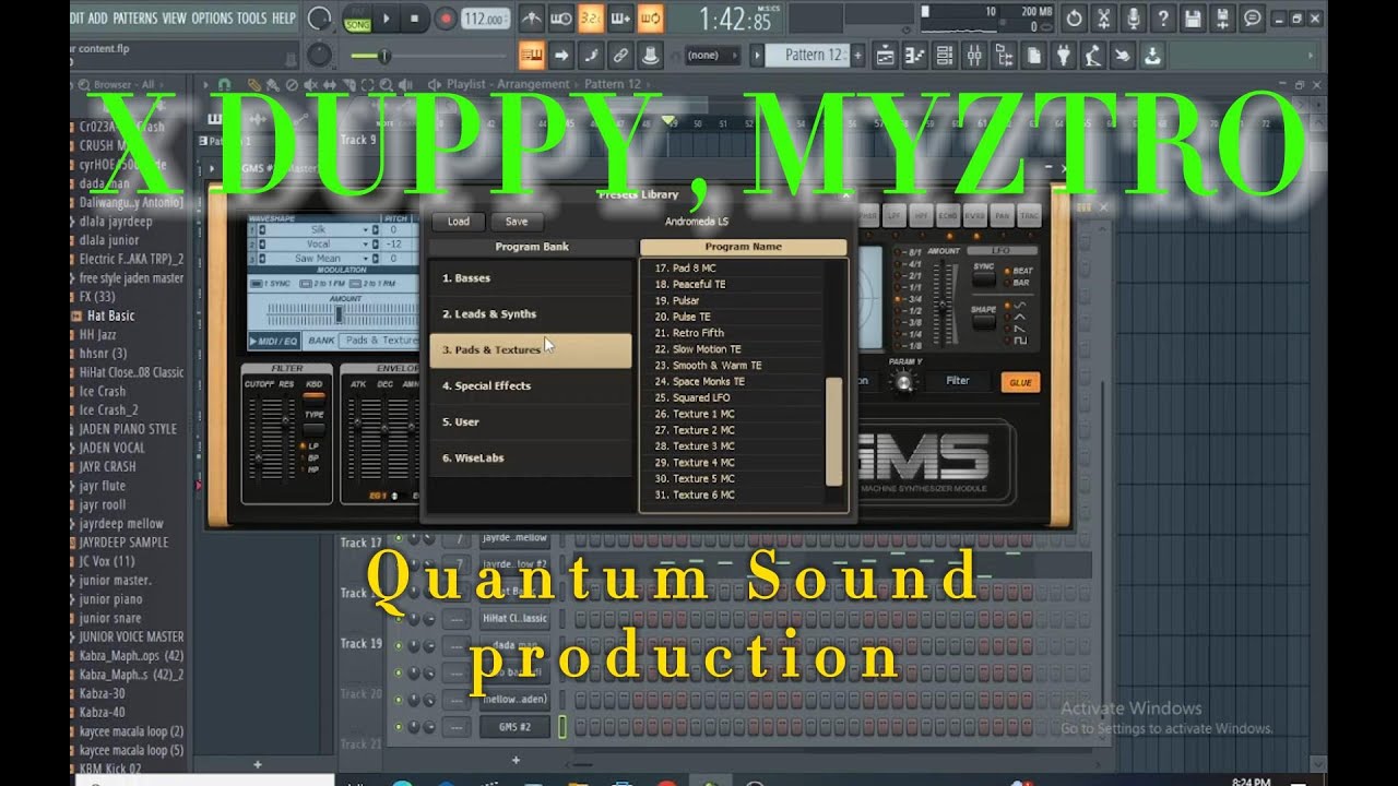 How to produce amapiano Quantum Sound { production #3 }