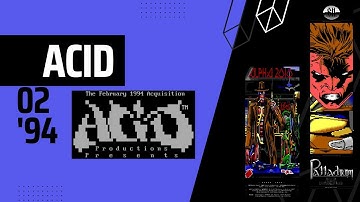 ACiD Acquisition [02/94] Full ANSI/ASCII Release Video #ANSI #ansiart #asciiart