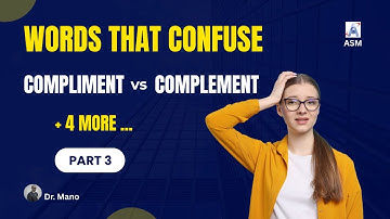 English Words That Confuse: Part 3 | 5 Commonly Confused Pairs.