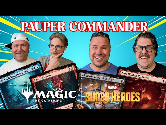 It's Pauper Commander and Marvel Super Heroes Again! | Game 2! thumbnail