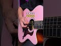 How it feels to play the guitar for the very first time!