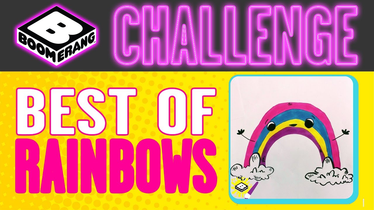 Boomerang Challenge Best of Rainbows Boomerang UK 🇬🇧 YouTube