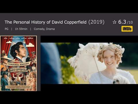 The Personal History of David Copperfield movie TRAILER ?ranked by IMDb (2019)