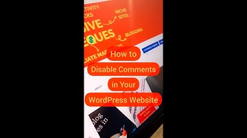How to Completely Disable Comments in WordPress | Beginner