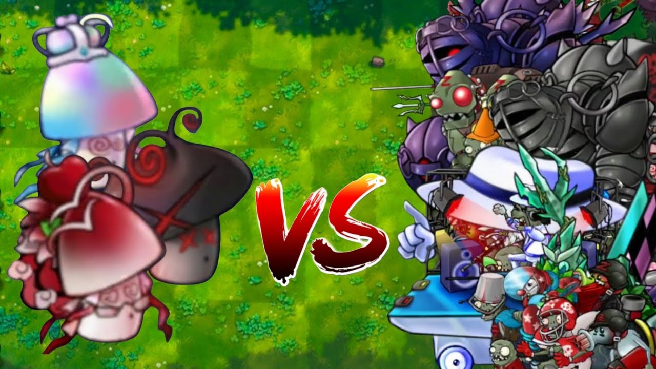 PvZ Fusion Version 2.2.1 : Ultimate King Hypno Team Vs All Purgatory ...