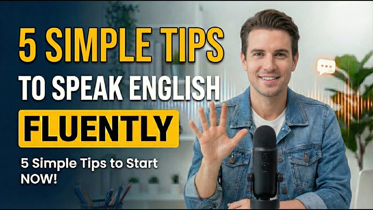 5 Secrets to Speak English Fluently & Confidently - YouTube