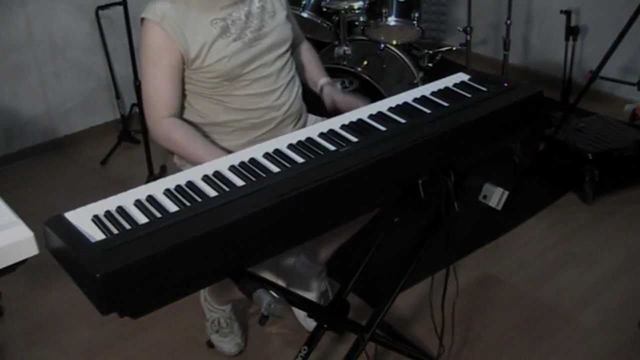 Yamaha P-35 - Demo Layer Piano/Strings with Andrea Girbaudo