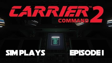 CARRIER COMMAND 2: LAUNCH DAY! Multiplayer Session!