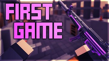 I DESTROYED THE LOBBY IN MY FIRST GAME ON!!! (Krunker.io Double Nuke)