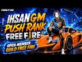 🔴 PUSH RANK FREE FIRE YOK/TEAM CODE/CR CS ELITE HAVE FUN