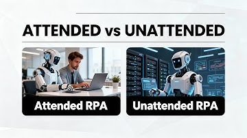 Attended vs Unattended RPA: Choosing the Right Bot for the Right Job