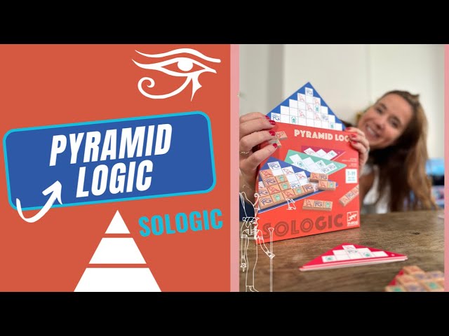 Jogo de Lógica - Pyramid Logic - Djeco — Juguetesland