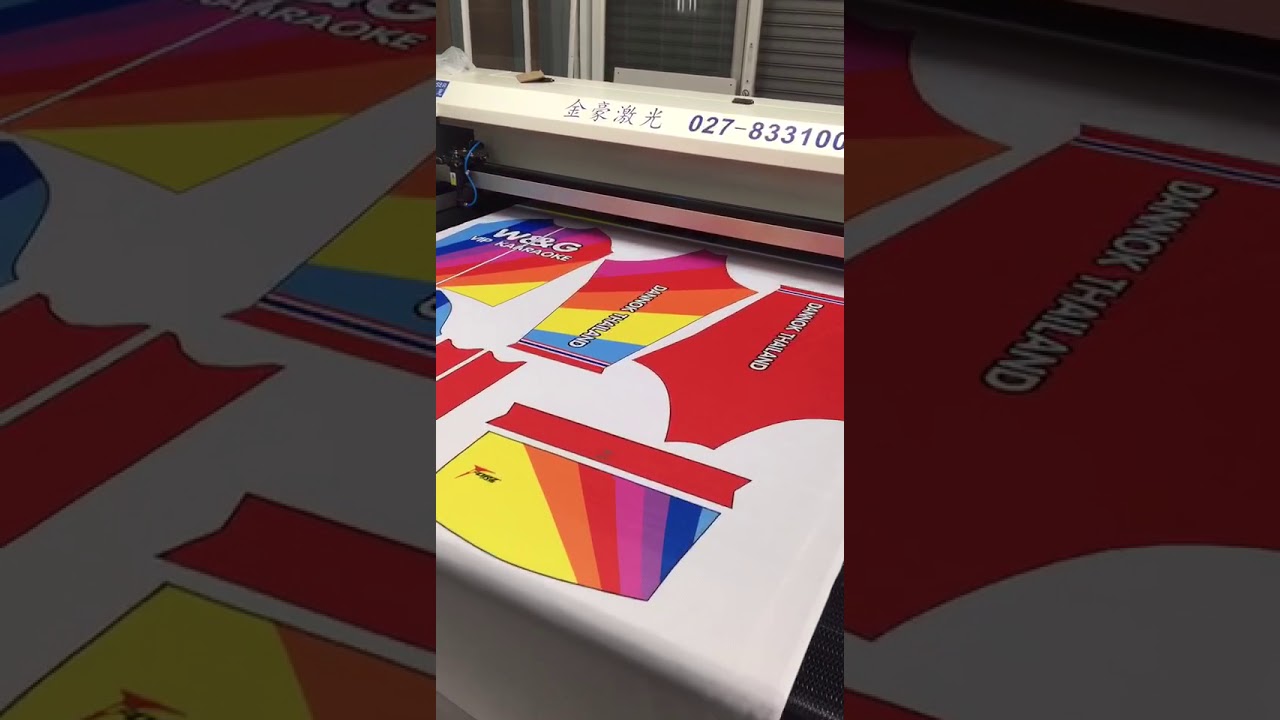 Dye Sublimated Cycling Wear Bike Wear Jersey Laser Cutting (jhx laser)