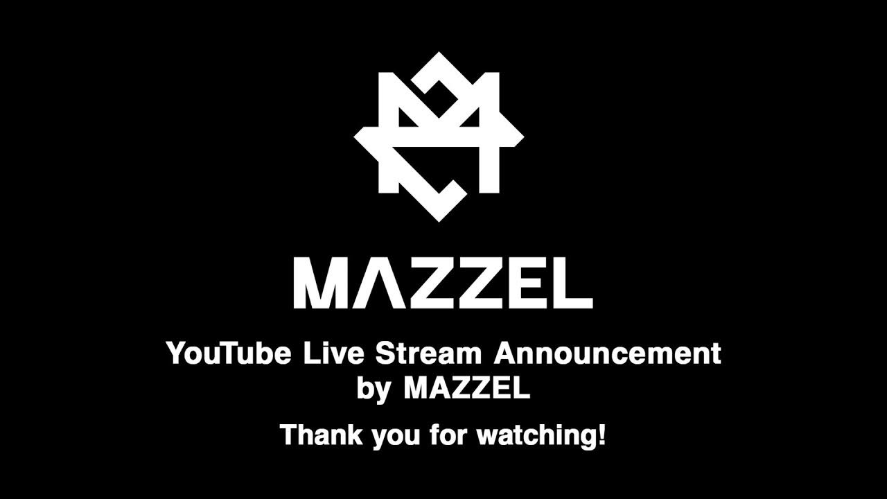 YouTube Live Stream Announcement by MAZZEL - YouTube