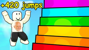 Roblox BUT I get Jump Power EVERY SECOND…