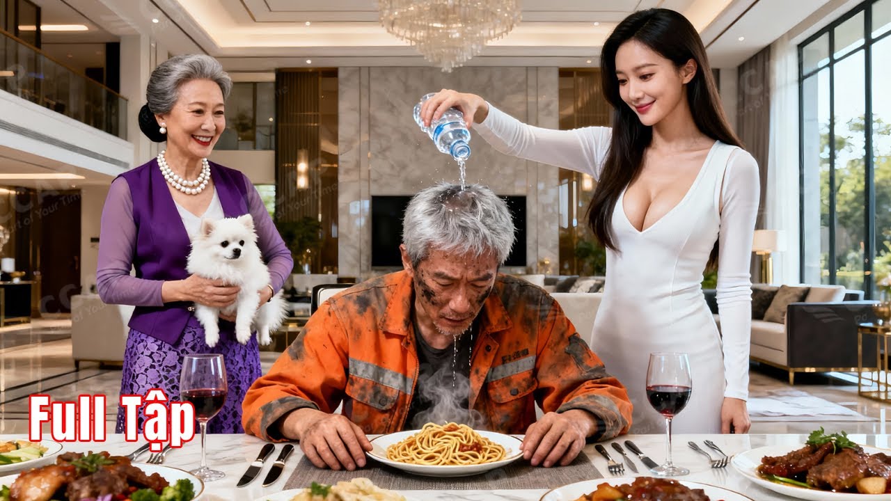 Để thử lòng xui gia, lão chủ tịch giả làm công nhân nghèo và cái kết