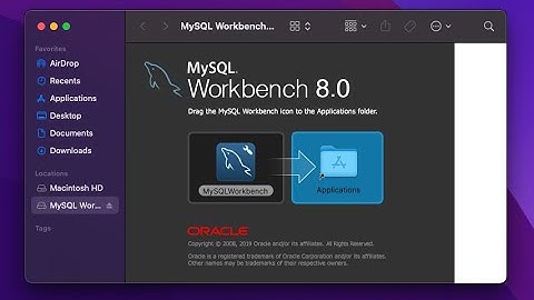 Установка и удаление MySQL Workbench на macOS.