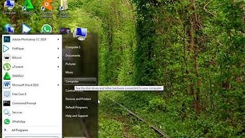 How to view system properties WINDOWS 7 {30 SECONDS}