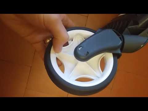 Vidéo : montage de la roue avant de la poussette bébéconfort 3 en 1 Smoby.