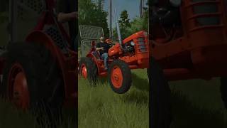 Yeah… this might’ve been too much for the little tractor 😅🌲 #FarmingSimulator25 #FS25 #FarmSim