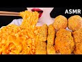 ASMR CHEESY CARBO FIRE NOODLE, CHICKEN, CHEESE BALL, CHEESE STICK 치즈까르보불닭,뿌링클EATING SOUNDS MUKBANG먹방