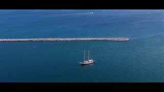 Greece Attica from above-dji spark upscale to 4k