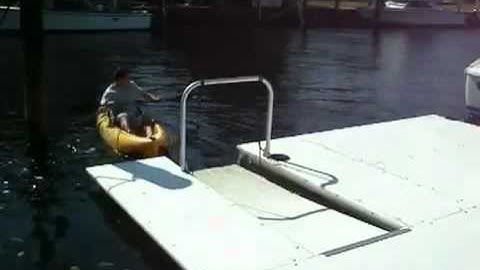 accudock kayak safe launch