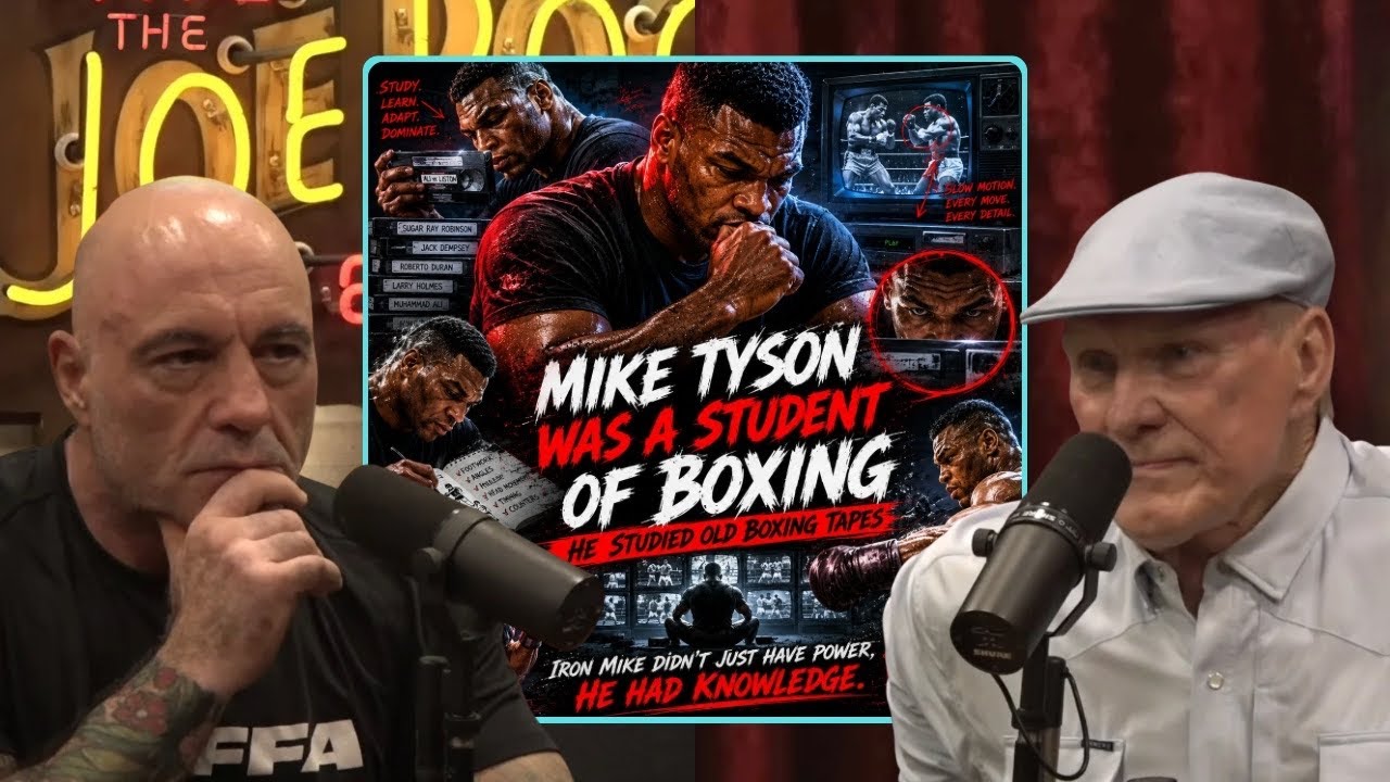 How Mike Tyson Was Influenced By Watching Old Boxing Tapes | Joe Rogan & Terry Bradshaw