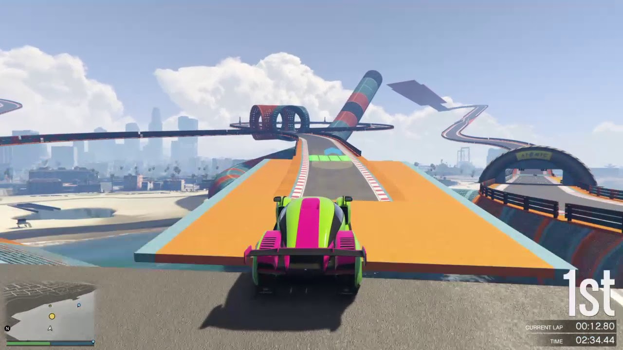 GTA Online - Pier Race (04/17/2018) - YouTube