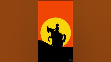 🚩Chattrapati Shivaji Maharaj drawing using Python | Drawing Shivaji Maharaj using Python Turtle