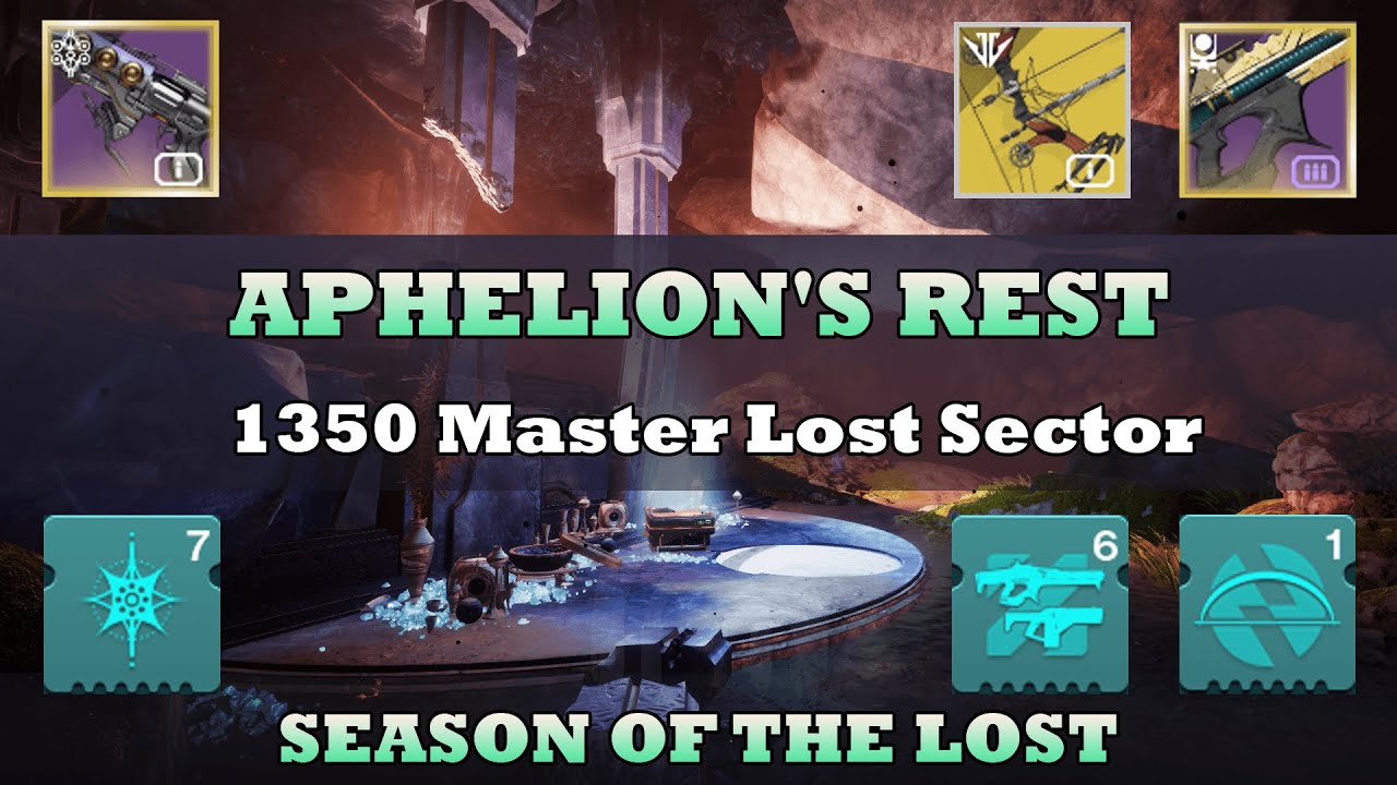 Aphelion's Rest - 1350 Master Lost Sector