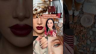 Fall makeup trends you need to know about #shorts Fall makeup trends you need to know about #shorts